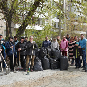 Субботник в ЦОП по дзюдо - 10