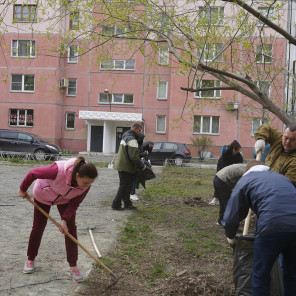 Субботник в ЦОП по дзюдо - 4