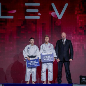 Анастасия Балабанова победила в номинации «Самая зрелищная встреча». Напомним, что Анастасия выиграла все встречи на КЛД. 