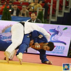 Кирилл Денисов из Трёхгорного - чемпион Европы-2013 по дзюдо