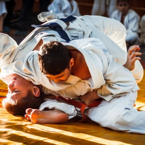 Воспитанники челябинского клуба дзюдо "БудоКвест" в открытом первенстве Вологды-1