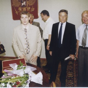 75 лет почётному президенту федерации дзюдо Челябинской области Анатолию Суркову-7