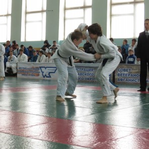 ХIV традиционное лично-командное первенство по дзюдо в Усть-Катаве, посвящённое Дню вывода советских войск из Афганистана. Фото 2.