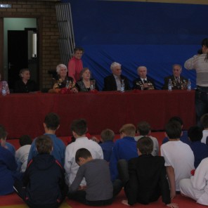 Ветераны Великой Отечественной войны в Центре олимпийской подготовки по дзюдо Челябинской области - 17