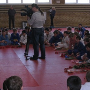 Ветераны Великой Отечественной войны в Центре олимпийской подготовки по дзюдо Челябинской области - 21