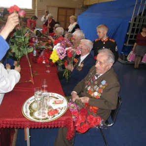 Ветераны Великой Отечественной войны в Центре олимпийской подготовки по дзюдо Челябинской области - 32