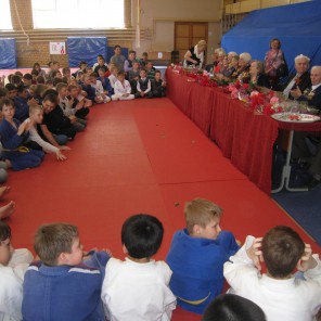 Ветераны Великой Отечественной войны в Центре олимпийской подготовки по дзюдо Челябинской области - 53