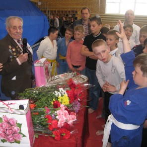 Ветераны Великой Отечественной войны в Центре олимпийской подготовки по дзюдо Челябинской области - 63