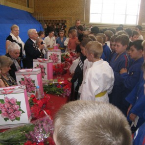 Ветераны Великой Отечественной войны в Центре олимпийской подготовки по дзюдо Челябинской области - 65