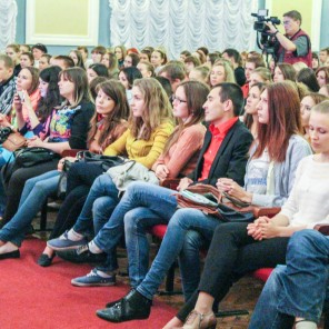 Первое организационное собрание волонтёров чемпионата мира-2014 по дзюдо в Челябинске, фото Виталия Визаулина - 7