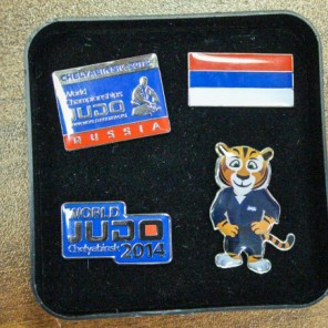 Коллекционные значки чемпионата мира-2014 по дзюдо - 4