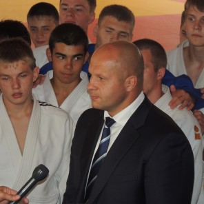 Фёдор Емельяненко в Центре олимпийской подготовки-7