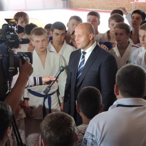 Фёдор Емельяненко в Центре олимпийской подготовки-11