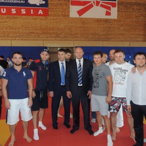 Фёдор Емельяненко в Центре олимпийской подготовки-20